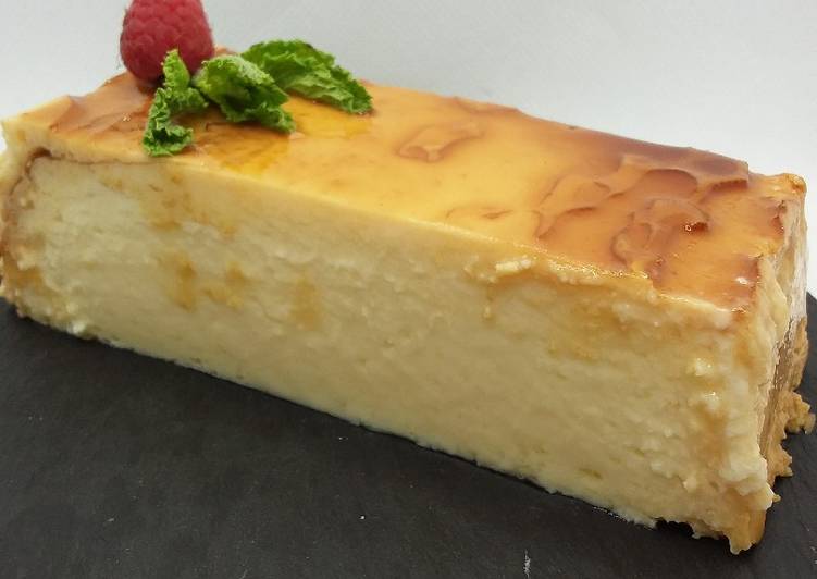 Flan de yogur