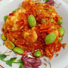 รูปของ Sambel Goreng Udang Pete