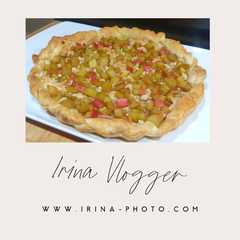 A picture of 🥧 Вкусный пирог с ревенем, очень легкий в приготовлении.