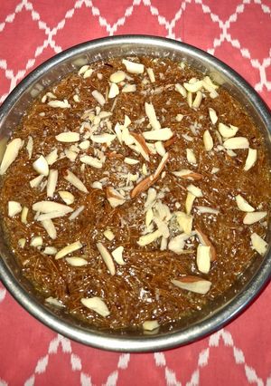 A picture of Vermicelli Halwa.