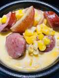Chunky Smoked Sausage Corn 🌽 Chowder