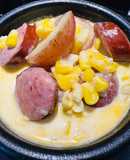 Chunky Smoked Sausage Corn 🌽 Chowder