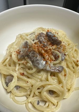 Foto resep Simple Spaghetti Carbonara