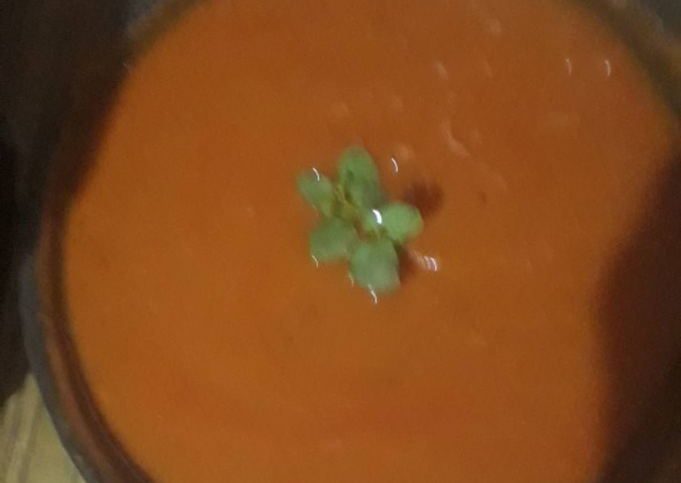 Carrot soup