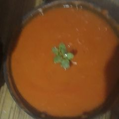 A picture of Carrot soup.
