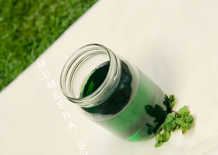 Recipe of Speedy Homemade mint syrup