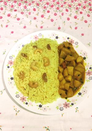 A picture of Plain Pulao.