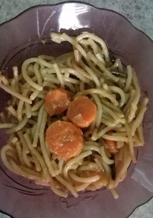 Una foto de Spaghetti casero