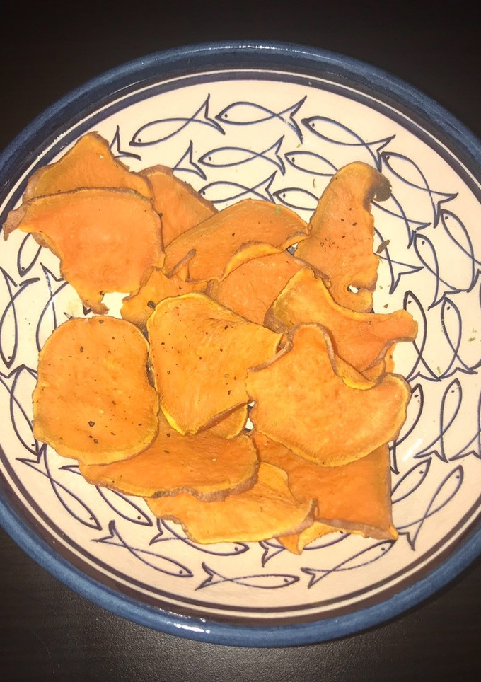Una foto de Chips de boniato