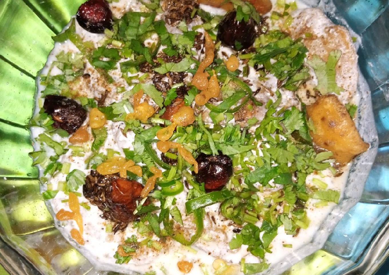 Brinjal Dahi Bara