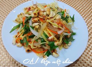 Hình của món Gỏi sứa xoài xanh.