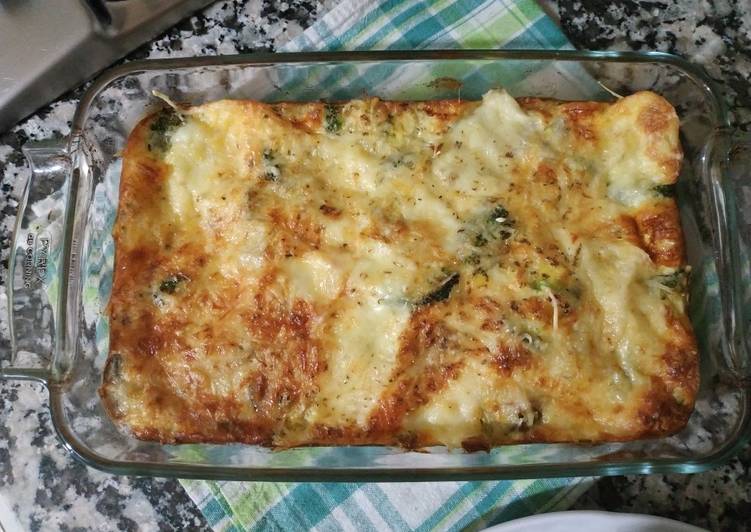 Resep Frittata Broccoli with Cheese Raclette Anti Gagal