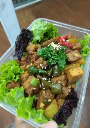 Foto resep Orek tempe tanpa digoreng (diet gorengan)