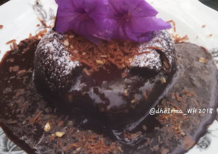 Chocolava / molten cake kukus