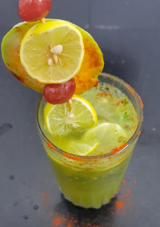 A picture of Guava mocktail.