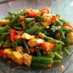 รูปของ Tumis tahu bunga bawang