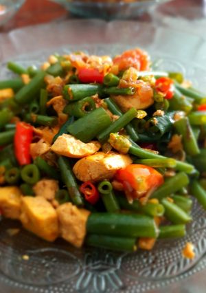 Foto resep Tumis tahu bunga bawang
