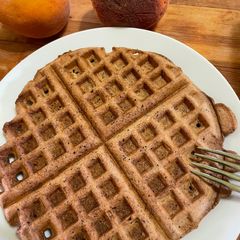 A picture of Protein waffles.