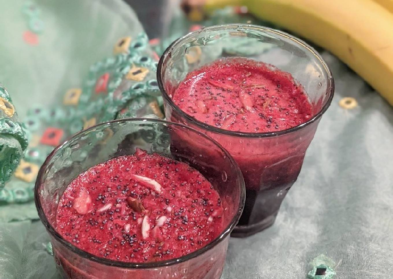 Beetroot Banana smoothie