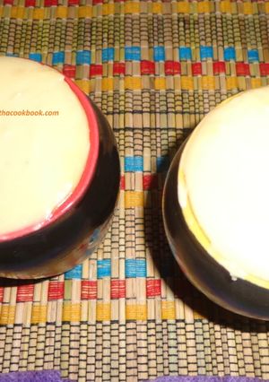 A picture of Baked Yogurt/Card/Baked Doi.
