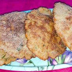 A picture of Amaranth rajgire puri.