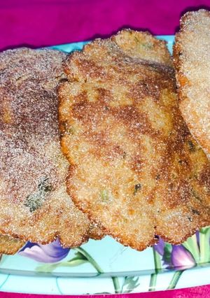 A picture of Amaranth rajgire puri.