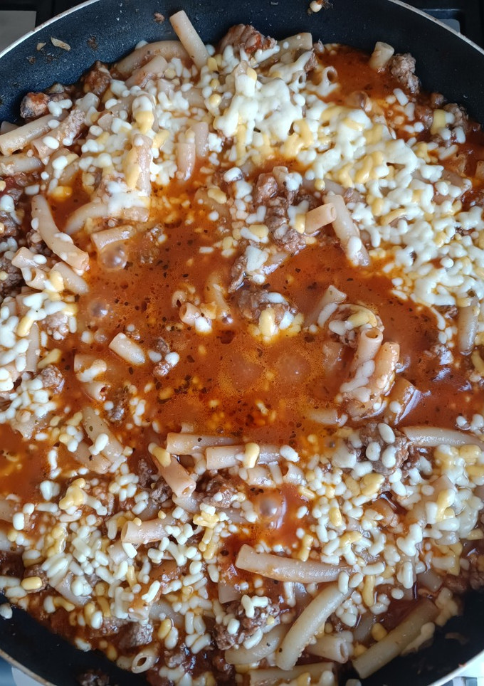 Una foto de Pasta con queso