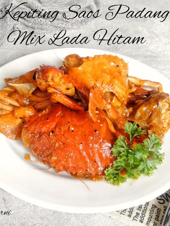 Langkah Gampang Membuat Resep Kepiting saos padang mix lada hitam yang Enak Banget Anti Ribet, Menggugah Selera