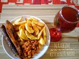 Dan kalin hausa da kifi, sauce din kawai