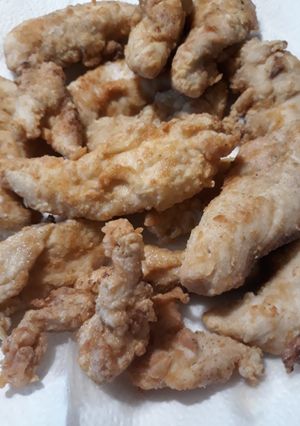 A picture of Pandemic Stay at home Fried Chicken Strips.