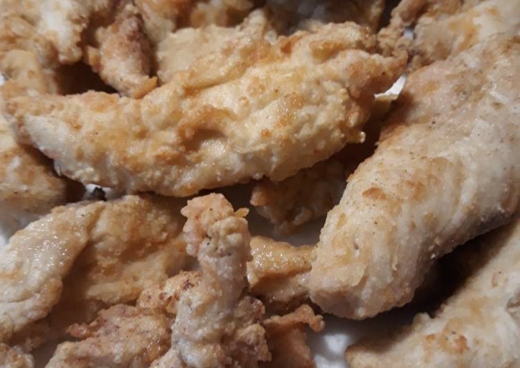 Pandemic Stay at home Fried Chicken Strips