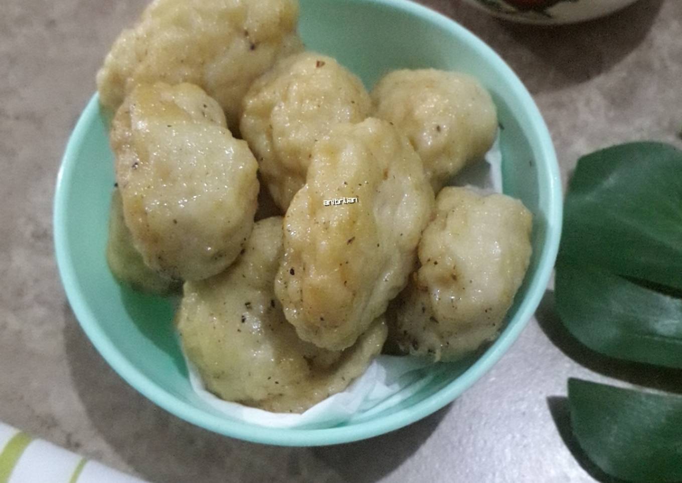 Baso ayam padat kenyal