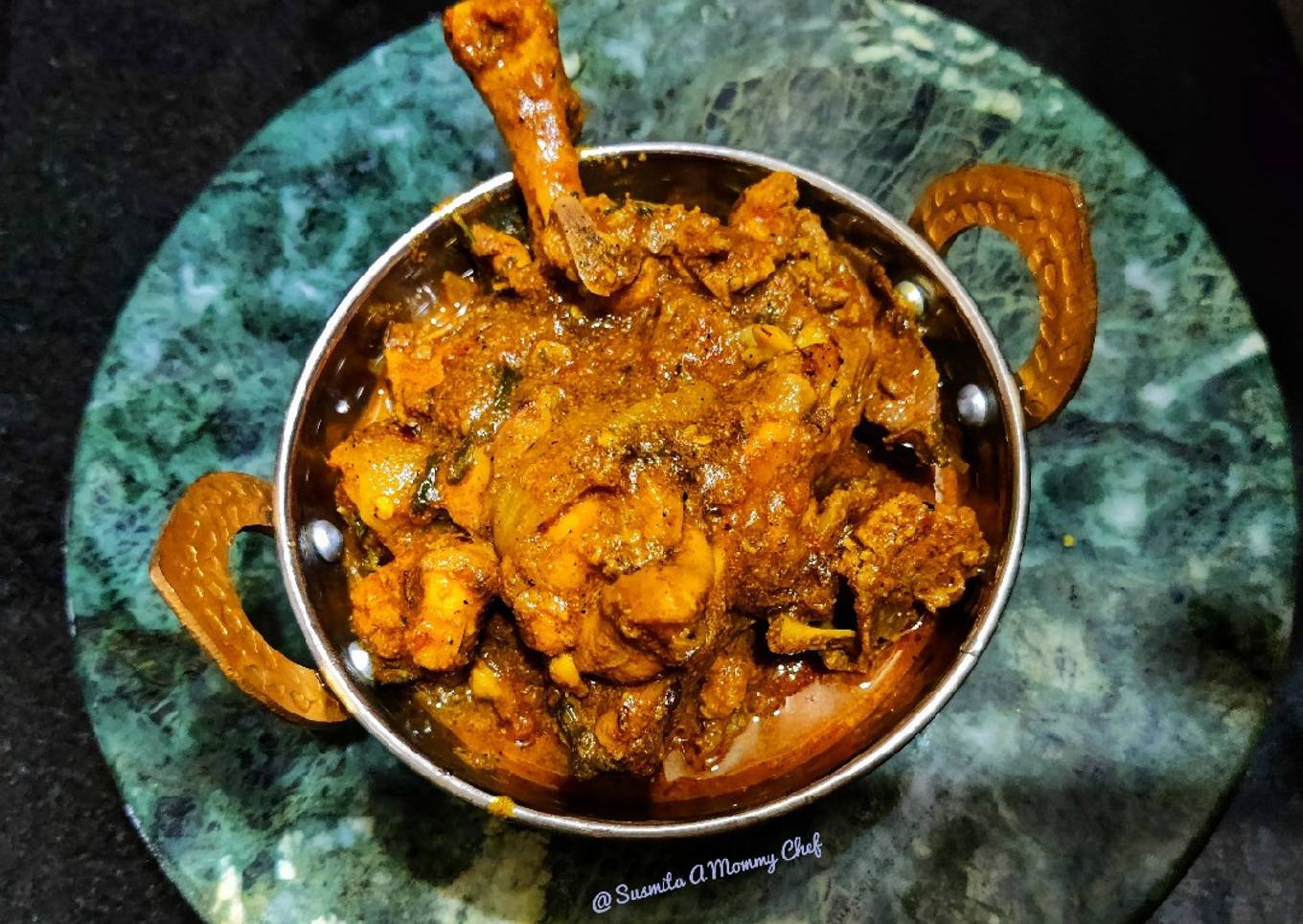 Spicy chicken masala