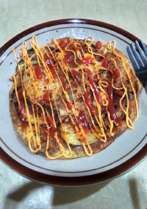 Foto resep Telur kentang isi tempe penyet