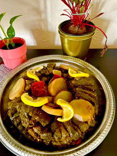 صورة لوصفة يبرق (ورق عنب بالزيت)