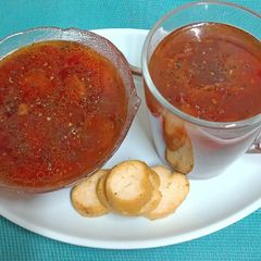 A picture of Borscht (Russian Winter's Restorative Soup).