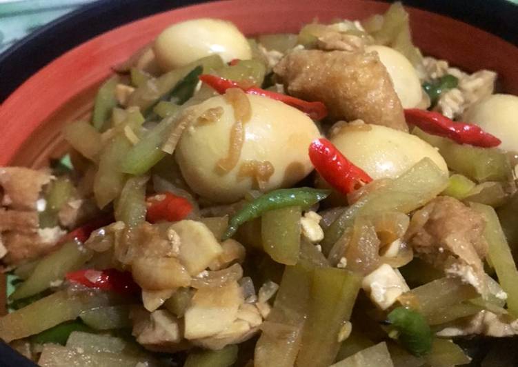 Resep 46. Oseng labu siam Anti Gagal