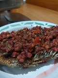 Gurame goreng sambel buni.