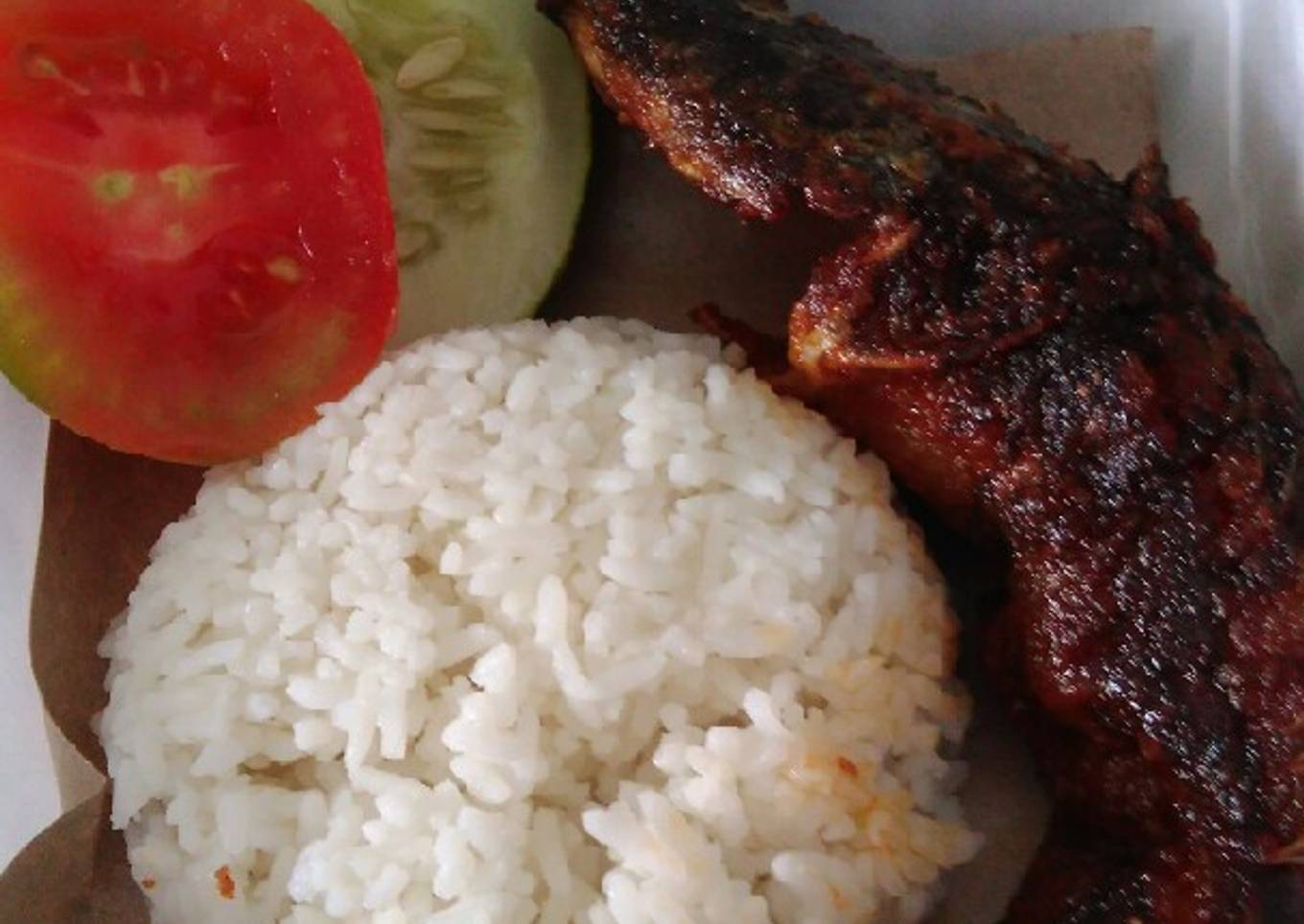 Lele bakar bumbu rica