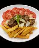 SP.0674 - Bò Xào Củ Hành & Khoai Tây Chiên Bơ