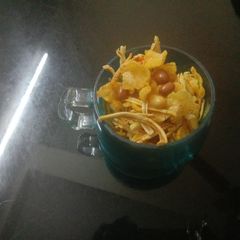 Corn poha chivda A picture of Corn poha chivda.