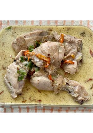 Foto resep Opor ayam + lontong