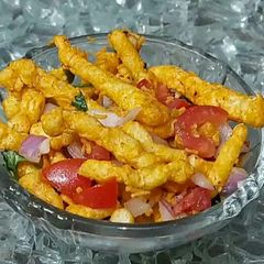 A picture of Kurkure bhel.
