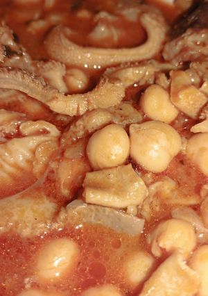 صورة لوصفة دوارة بالحمص