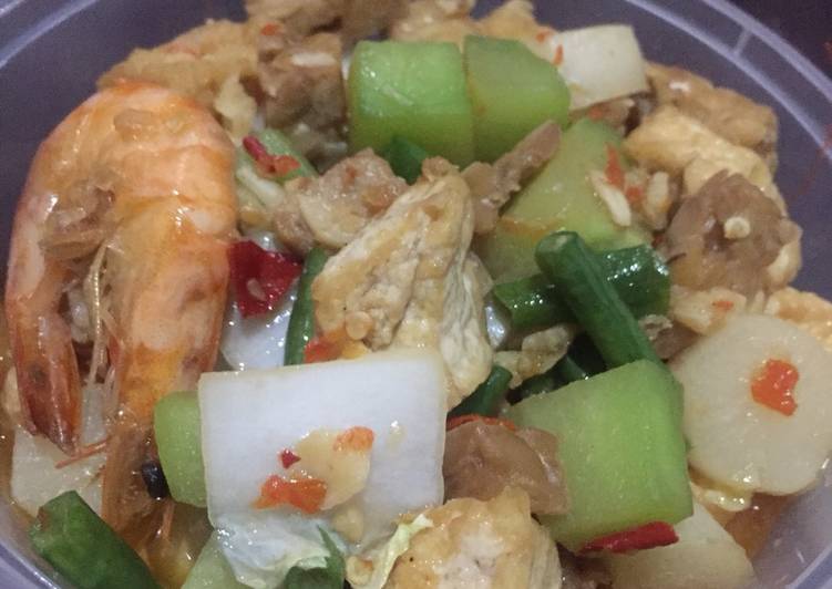 Resep Tumis Tahu Udang Gurih, Lezat