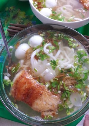 Hình của món Bánh canh cá lóc.