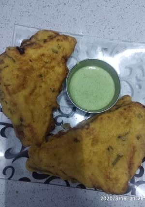 सैंडविच पकोड़ा (Sandwich pakoda recipe in hindi) रेसिपी मुख्य फोटो