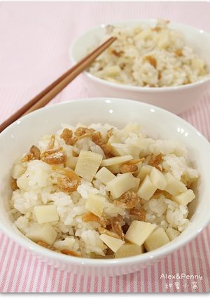 竹筍燜飯 的食譜成品照片
