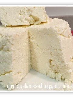 Una foto de Queso fresco (con sólo 3 ingredientes)