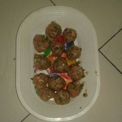 A picture of Meat balls.